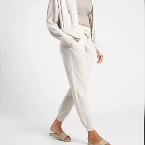 Athleta Balance Jogger Pant Toasted Brown Heather Sz XSmall Athletic Workout